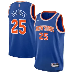 Mikal Bridges New York Knicks Nike Youth Elegant Swingman Jersey Icon Edition Blue