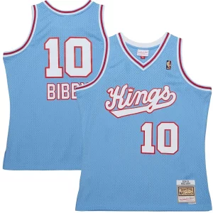 Mike Bibby Sacramento Kings 2001/02 Hardwood Classics Swingman Jersey Light Chic Blue