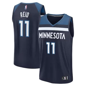Naz Reid Minnesota Stylish Timberwolves Fast Break Replica Player Jersey Icon Edition Navy