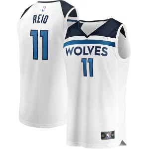 Naz Reid Minnesota Timberwolves Youth Fast Break Replica Player Jersey Association Edition White Fabulous
