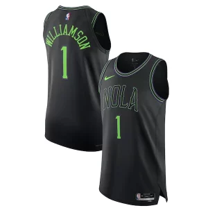 Nike Zion Williamson New Orleans Pelicans Authentic Jersey City Edition Eye - catching Black