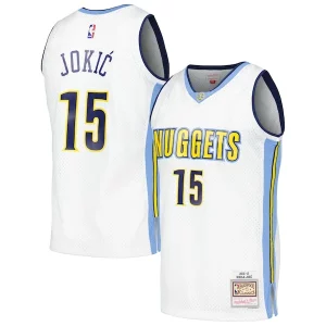 Nikola Jokic Denver Nuggets 2016/17 Throwback Swingman Trendy Jersey White