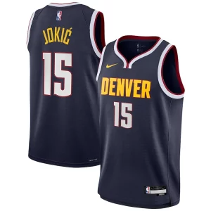 Nikola Jokic Denver Unique Nuggets Nike Youth Swingman Jersey Icon Edition Navy