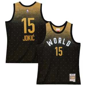 Nikola Jokic Team World 2016 Hardwood Classics Rising Stars Swingman Jersey Black Chic