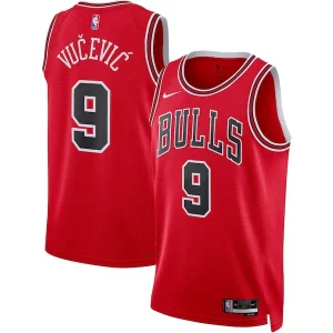 Nikola Vucevic Chicago Bulls Chic Nike Unisex Swingman Jersey Icon Edition Red