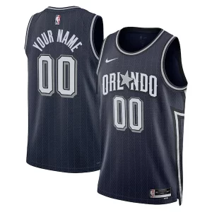 Orlando Magic Nike Unisex 2023/24 Custom Fabulous Swingman Jersey Navy City Edition