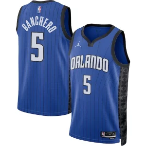 Paolo Banchero Orlando Magic Premium Jordan Brand Unisex Swingman Jersey Statement Edition Blue
