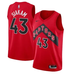 Pascal Siakam Toronto Raptors Eye - catching Nike 2020/21 Icon Swingman Jersey Red