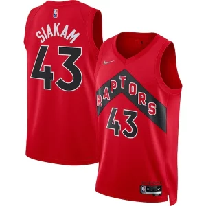 Pascal Siakam Toronto Raptors Nike 2021/22 Elegant Diamond Swingman Jersey Icon Edition Red