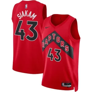Pascal Siakam Toronto Raptors Stylish Nike Unisex Swingman Jersey Icon Edition Red