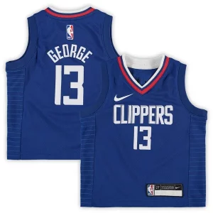 Paul George LA Clippers Nike Toddler 2020/21 Replica Jersey Icon Trendy Edition Royal