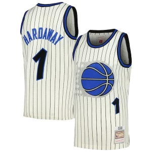Penny Hardaway Orlando Magic Chainstitch Swingman Chic Jersey Cream