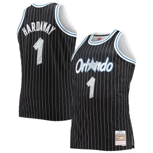 Penny Hardaway Orlando Magic Eye - catching Big & Tall 1994/95 NBA 75th Anniversary Diamond Swingman Jersey Black