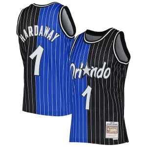 Penny Hardaway Orlando Magic Unique Hardwood Classics 1994/95 Split Swingman Jersey Blue/Black