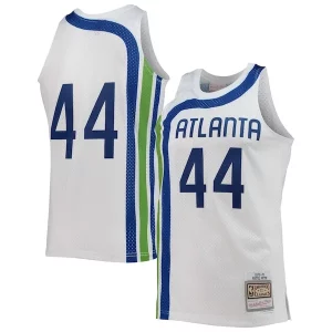 Pete Maravich Atlanta Hawks 1970/71 Hardwood Classics Eye - catching Swingman Jersey White