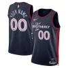Philadelphia 76ers Nike Unisex 2023/24 Custom Swingman Jersey Navy City Edition Fabulous