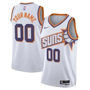 Phoenix Suns Nike Premium Unisex Swingman Custom Jersey White Association Edition