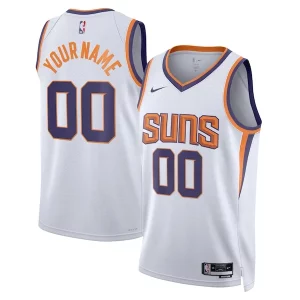 Phoenix Suns Nike Unisex 2022/23 Swingman Custom Jersey White Association Edition Stylish