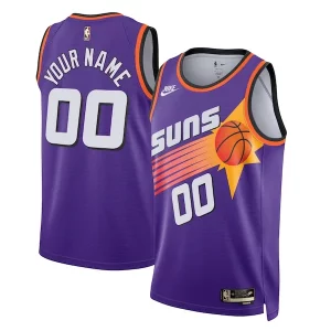 Phoenix Suns Nike Unisex Elegant 2022/23 Custom Swingman Jersey Classic Edition Purple