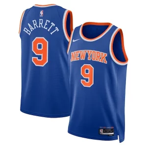 RJ Barrett New York Knicks Nike Unisex Swingman Jersey Fabulous Icon Edition Blue