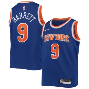 RJ Barrett New York Knicks Nike Youth Swingman Premium Jersey Icon Edition Royal