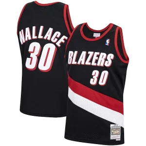 Rasheed Wallace Portland Trail Blazers 1999/00 Hardwood Classics Swingman Jersey Fabulous Black