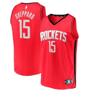 Reed Sheppard Houston Rockets Youth 2024 NBA Draft Fast Break Player Jersey Icon Edition Elegant Red