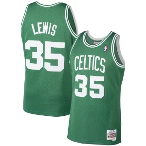 Reggie Lewis Boston Unique Celtics 1987/88 Hardwood Classics Swingman Jersey Kelly Green