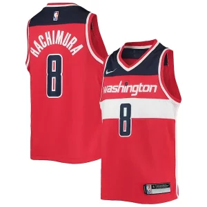 Rui Hachimura Washington Elegant Wizards Nike Youth 2021/22 Diamond Swingman Jersey Icon Edition Red