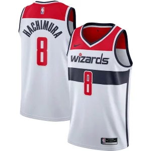 Rui Hachimura Washington Eye - catching Wizards Nike 2020/21 Swingman Jersey White Association Edition