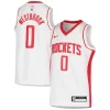 Russell Westbrook Houston Rockets Nike Youth Swingman Jersey Association Trendy Edition White