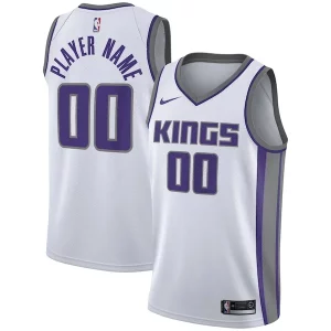 Sacramento Kings Nike Swingman Eye - catching Custom Jersey White Association Edition