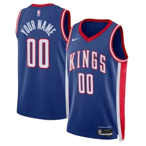 Sacramento Kings Nike Unisex 2024/25 Premium Custom Swingman Jersey City Edition Blue
