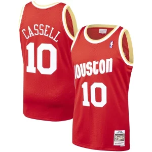 Sam Cassell Houston Rockets Trendy 1993/94 Hardwood Classics Swingman Jersey Red