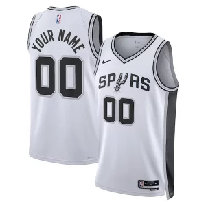 San Antonio Spurs Nike Unisex Swingman Custom Jersey Trendy White Association Edition