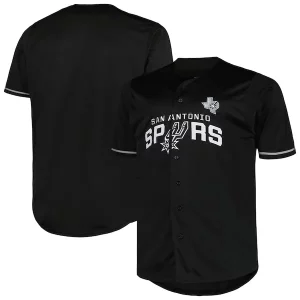 San Antonio Spurs Profile Big & Tall Pop Gorgeous Jersey Black