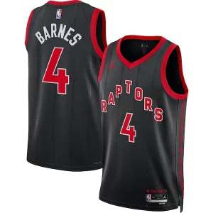 Scottie Barnes Toronto Raptors Gorgeous Jordan Brand Unisex Swingman Jersey Statement Edition Black