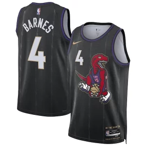 Scottie Barnes Toronto Raptors Nike Unisex 2024/25 Swingman Player Jersey Chic City Edition Black