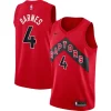 Scottie Barnes Toronto Raptors Nike Youth Swingman Eye - catching Jersey Icon Edition Red/White
