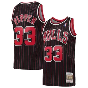 Scottie Pippen Chicago Bulls Hardwood Classics Swingman Jersey Fabulous Black