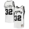 Sean Elliott San Antonio Spurs 1998/99 Fabulous Hardwood Classics Swingman Jersey White