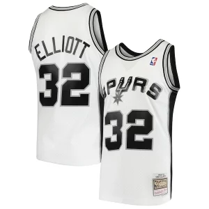 Sean Elliott San Antonio Spurs 1998/99 Fabulous Hardwood Classics Swingman Jersey White