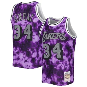 Shaquille O'Neal Los Angeles Premium Lakers 1996/97 Galaxy Swingman Jersey Purple