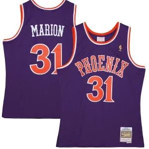 Shawn Marion Unique Phoenix Suns 2001/02 Hardwood Classics Swingman Jersey Purple