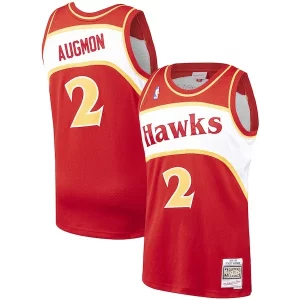 Stacey Augmon Atlanta Fabulous Hawks 1991/92 Hardwood Classics Swingman Jersey Red