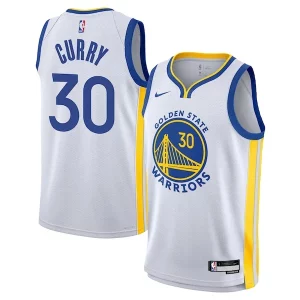 Stephen Curry Golden Chic State Warriors Nike Youth Swingman Jersey Association Edition White
