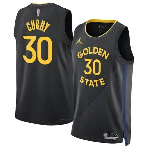 Stephen Curry Golden State Elegant Warriors Jordan Brand Unisex 2024/25 Swingman Jersey Statement Edition Black