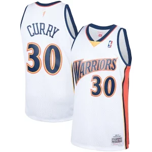 Stephen Curry Golden State Warriors Hardwood Classics Trendy Swingman Jersey White