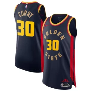 Stephen Curry Golden State Warriors Nike 2024/25 Authentic Player Premium Jersey City Edition Navy