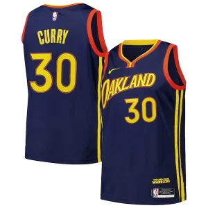 Stephen Curry Golden State Warriors Nike Swingman Player Fabulous Jersey City Edition Royal
